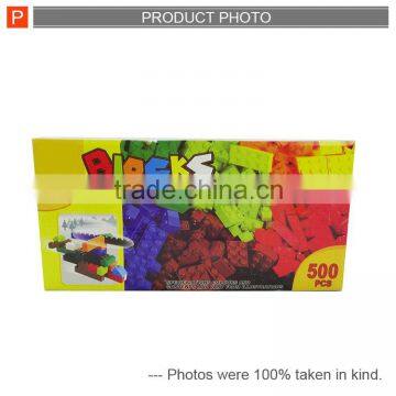 500pcs Plastic Enlighten Diamond Puzzle Block Toy Brick Set photo-6