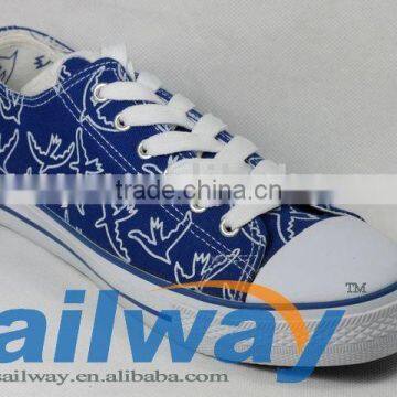 New Low Top Canvas Sneakers Men Shoes All Sizes Pigeon Print