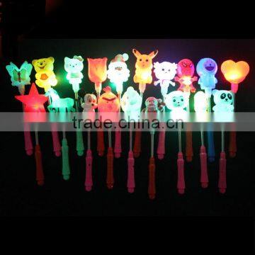 custom RGB color children toy cartoon foam led stick