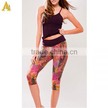 custom wholesale yoga wear in 86% nylon and 14%spandex in 300grams