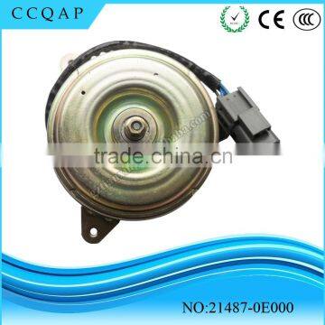 21487-0E00 Japanese original quality auto parts cheaper price 12v dc engine radiator cooling fan motors for Japanese car