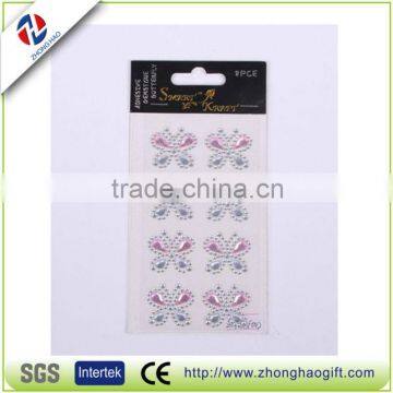 Wholesale Decorative Rhinestone Sticker Jewel Sticker Promotional Gifts Holiday Decoration Birthday Party