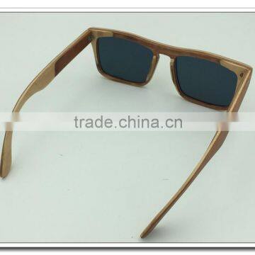 Eco-friendly Handmade Skateboard Wooden Sunglasses Sunglasses Fashion Design Bamboo Sunglasses Polarized Lenses photo-5