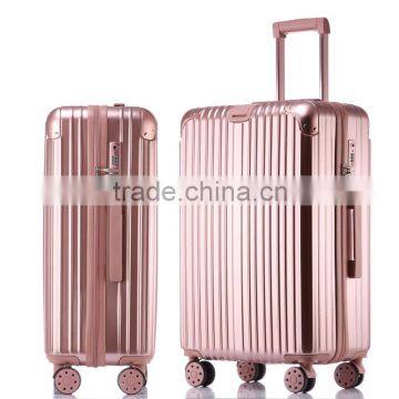 ABS PC zipper travel hand luggage and bags