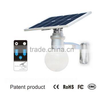 Moon Shade Dawm Light Work All Night Solar Garden Light