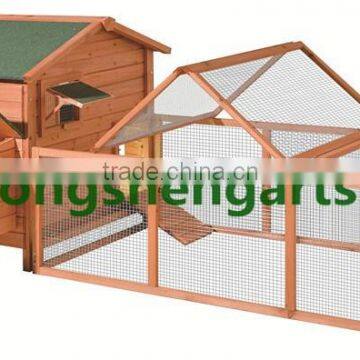 Big outdoor wooden Poultry House