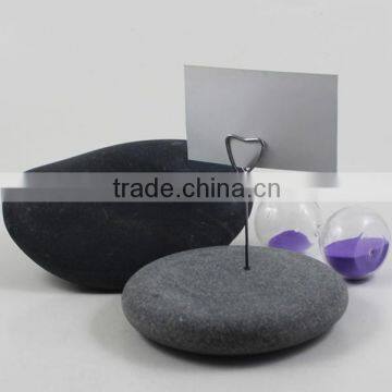 2014 new styple cheap Smooth durable stone business card holder