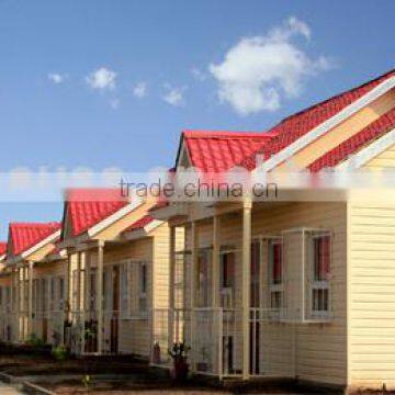 prefabricated house china supplier mobile modular villa steel frame modern kit home