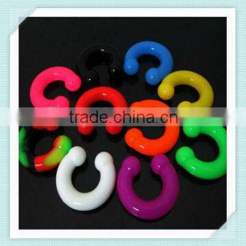 2013 hot selling Silicone body piercing jewelry BCR wholesale body jewelry in china