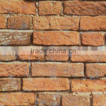 home decorative 3d brick wallpaper