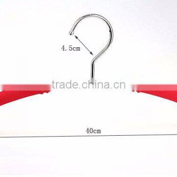 Strong Colorful Metal Clothes Hanger With Foam Padded, Non Slip