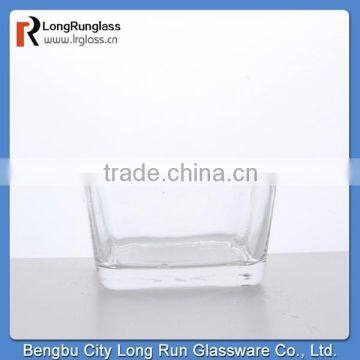 LongRun wedding decoration clear glass candle holder manufacturer