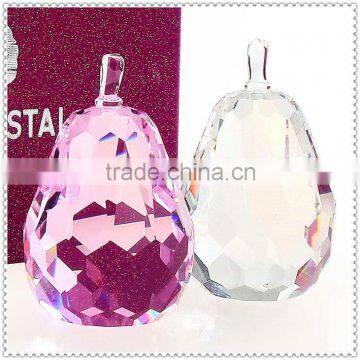 Popular Wedding Crystal Diamond Pear for Takeaway Gifts