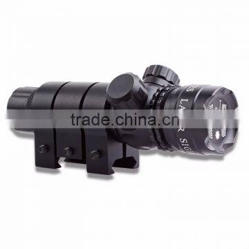 GREEN Laser Sight Dot Scope Hunting Rifle & Rail Mount & Box Set W/2 Switches photo-6