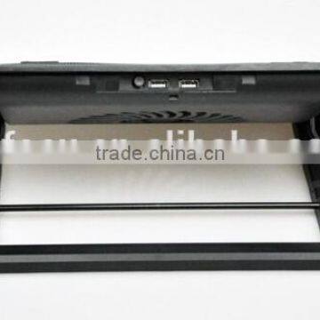 Best Selling Adjustable 2 Usb Notebook Cooler Stand , Laptop Cooling Pad ,laptop Stand Holder photo-2