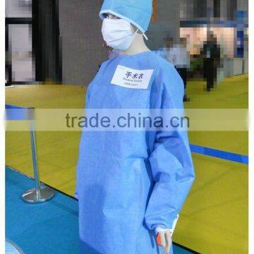 2015 new product, disposable sterile medical surgical gown.