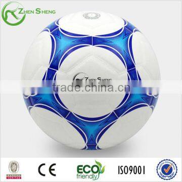 Zhensheng custom laminated PU soccer ball size 5