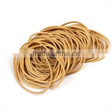 Wholesale Price Custom Unbreakable Elastic Yellow Color Rubber Band for Money