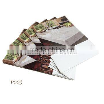 trade show company info printing paper book brochure/stone samples a4 advertising colorful brochures P009