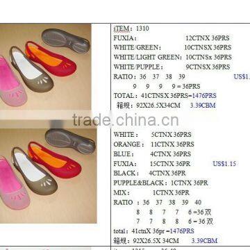 stocklot cheap crok eva slippers shoes mix styles