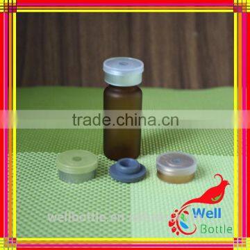 Injectable Pharmaceutical Glass Bottle With Double Cap Bottles for Pill Bottle With Flip Top Cap photo-4