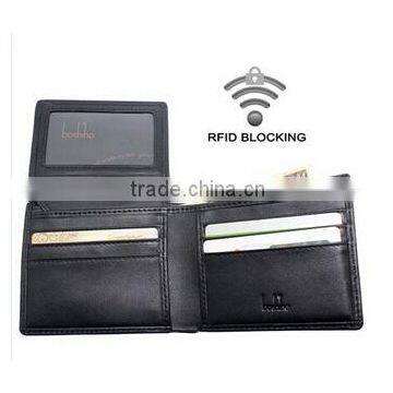 BOSHIHO Litchi Pattern Leather Rfid Credit Card Wallet for Men photo-6