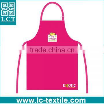 2016 new model design adorable pink new apron for customize