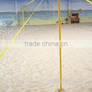 high quality standard volleyball net with post