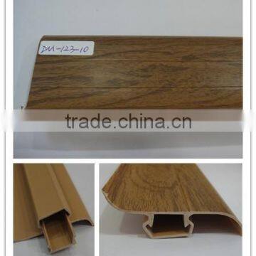 Waterproof flooring pvc skirting board