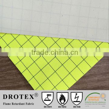 EN 20471 polyester fabric with PU lamination