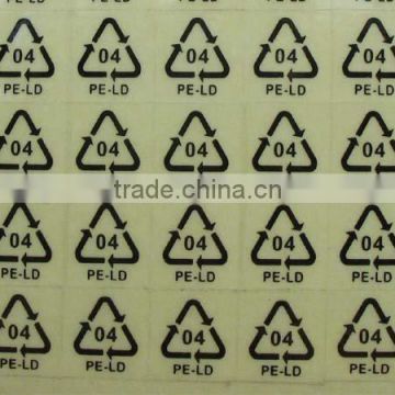 Factory price paper tag printing self-adhesive label stickers