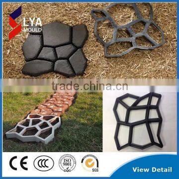 Garden crazy paving path maker Stone Mold,DIY pathment concrete stepping paver mold