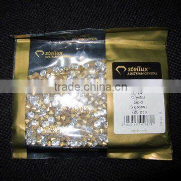 Stellux machine cut Chaton rhinestone