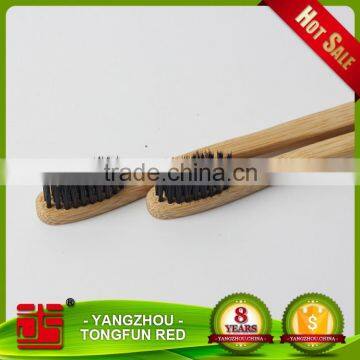 OEM wholesale natural eco bamboo charcoal toothbrush