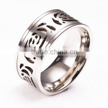 cheap wholesale men stainless steel ring 316l