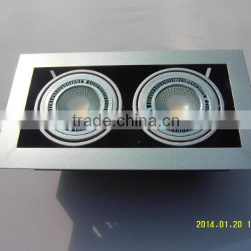 2*15W led grid light with unique design for ceiling led grille light