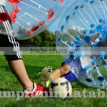 Wholesale price bubble soccer inflatable human hamster ball bumper football bubbles