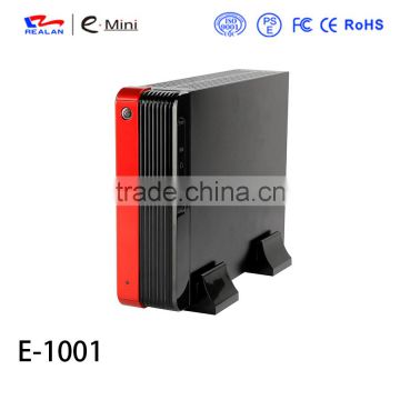 Realan Gamer PC 2.5" HDD Slim Mini ITX Desktop Computer Case E 1001