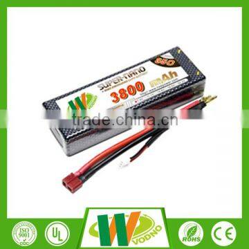 High quality!!7.4V 3800mah 35C RC lipo battery battery pack for RC product