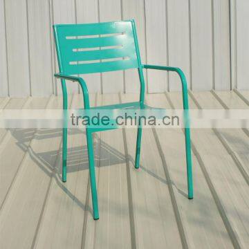 Aluminium dining chair for restaurant