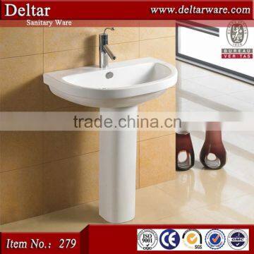 hair wash sink white basin , sanitary home bathroom vanity ceramic hand wash sink