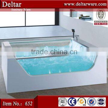 bathtub with two side blue glass, bathtubs round prices, family indoor bathtubs movable