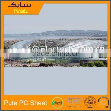 Multi Span Polycarbonate Sheet Light Weight Building Materials Job Site Architectural Design for Construction Companies photo-3