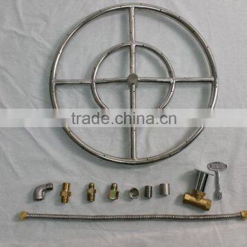 gas firepit ring burner kit burner system