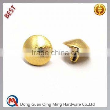 Gold Shoes Zinc Alloy Cusp Rivets studs