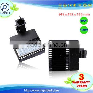 3 years warranty led parking lot light, UL DLC led shoebox light 24w