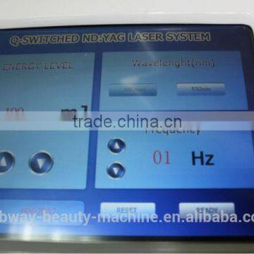 1064nm Hot Sale !!! Black Telangiectasis Treatment Doll Laser Machine Tattoo Removal Q Switch Laser Tattoo Removal photo-5