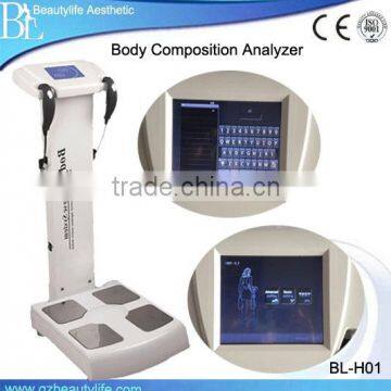 human body composition analyzer /fat test analysis machine with CE