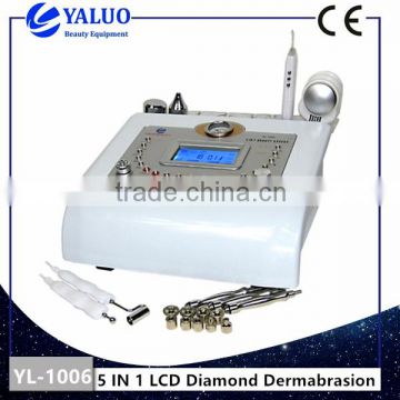 5 IN 1 LCD diamond dermabrasion beauty machine with ce