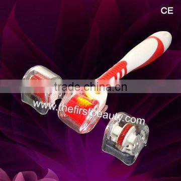 CE marked titanium led derma roller for face skin and nose